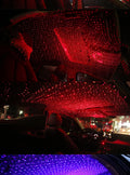 Auto USB starry sky car roof star decoration light ambient light music Rhythm control car interior led starry light for car